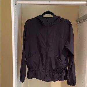 Lululemon Athletica Black Utility Jacket with Textured Fabric